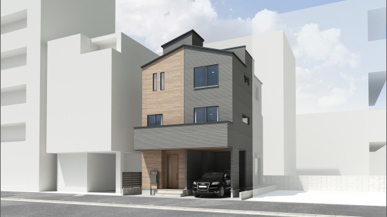 調布市布田２丁目　建築条件付売地